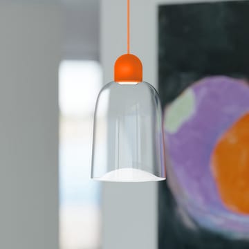 Lampa wisząca Dia 27 cm - Pomarańczowo-pomarańczowy - Noon