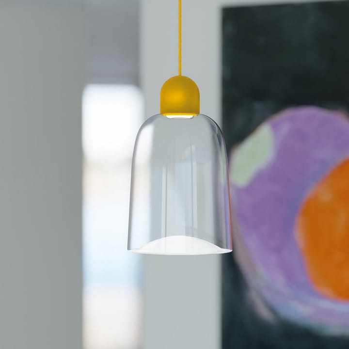 Lampa wisząca Dia 27 cm, Złoty-żółty-siarkowy żółty Noon