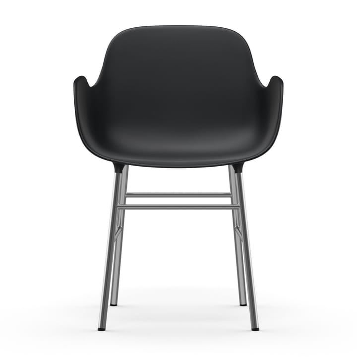 Form Chromowane nogi fotela Shape, Czarny Normann Copenhagen