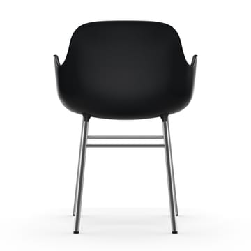 Form Chromowane nogi fotela Shape - Czarny - Normann Copenhagen