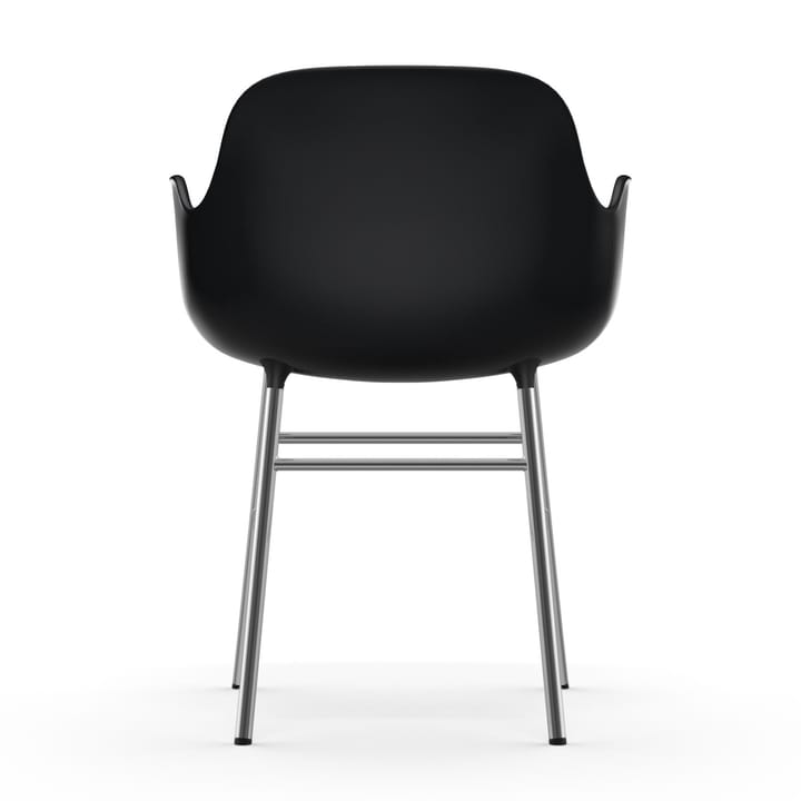 Form Chromowane nogi fotela Shape, Czarny Normann Copenhagen