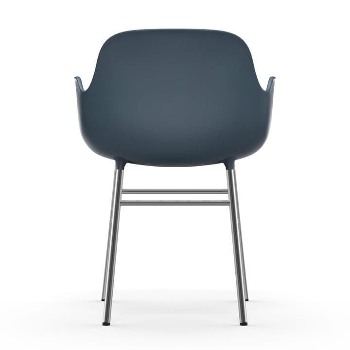 Form Chromowane nogi fotela Shape, Niebieski Normann Copenhagen