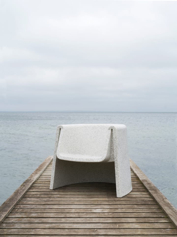 Fotel Bit Lounge Chair, Biały Normann Copenhagen