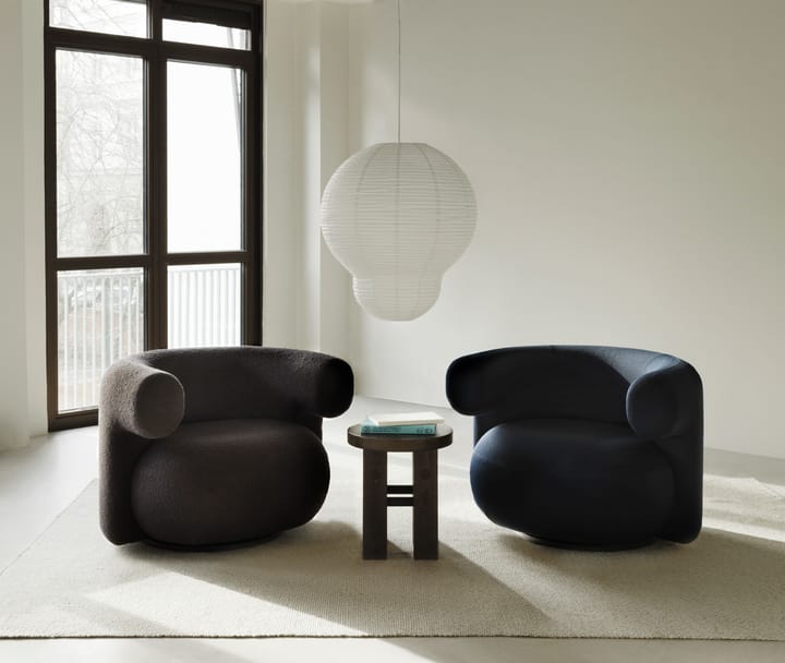 Fotel lounge Burra z funkcją powrotu, Zero 0110 Normann Copenhagen