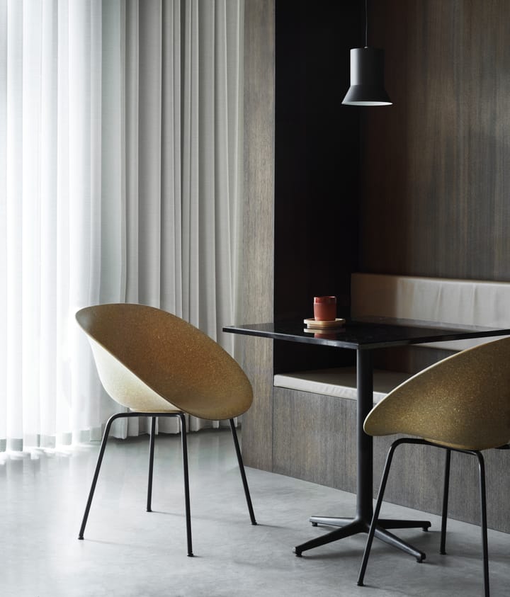 Krzesło Mat Armchair, Hemp-Black Steel Normann Copenhagen