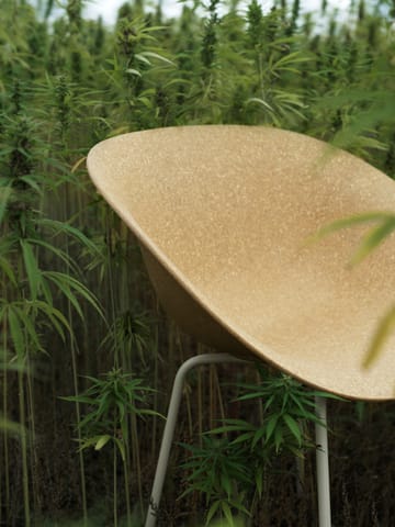 Krzesło Mat Chair - Hemp-Cream Steel - Normann Copenhagen