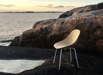 Krzesło Mat Chair - Hemp-Cream Steel - Normann Copenhagen