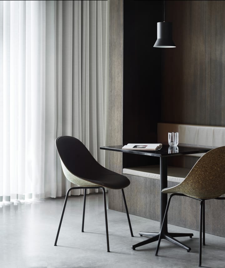 Krzesło Mat Chair, Seaweed-black steel Normann Copenhagen