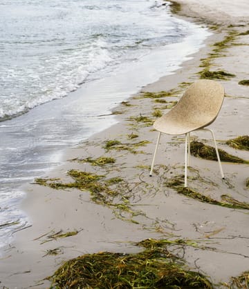 Krzesło Mat Chair - Seaweed-Cream Steel - Normann Copenhagen