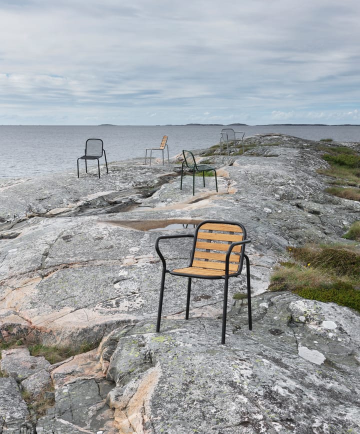 Krzesło Vig Armchair Robinia, Black Normann Copenhagen