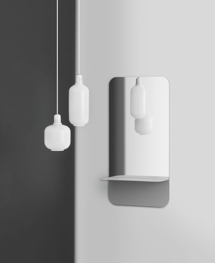 Lampa Amp duża, Biały matowy Normann Copenhagen