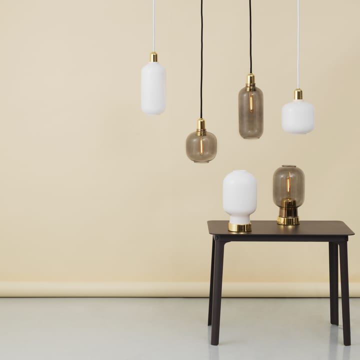 Lampa Amp duża, przydymiony - mosiądz Normann Copenhagen