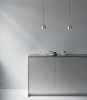 Lampa wisząca Tub Ø13 cm - Aluminum - Normann Copenhagen