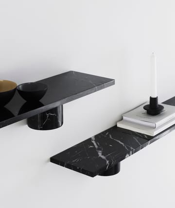 Półka Sten Shelf 120 cm - Black marble - Normann Copenhagen