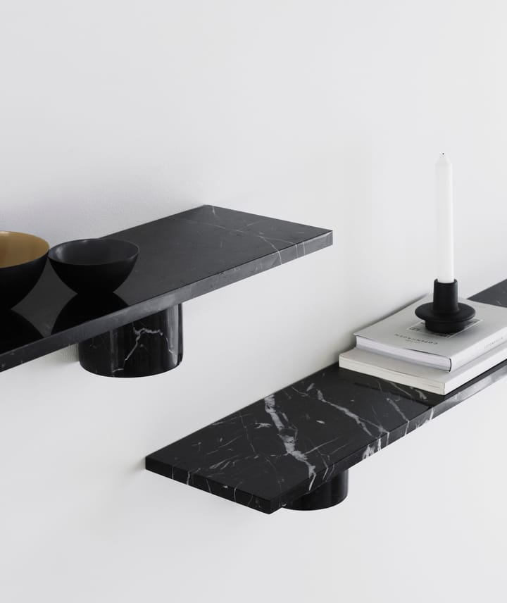 Półka Sten Shelf 120 cm, Black marble Normann Copenhagen