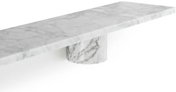 Półka Sten Shelf 80 cm - White marble - Normann Copenhagen