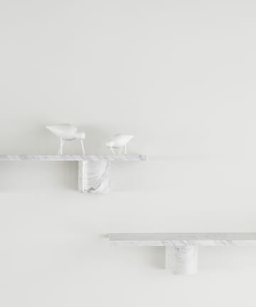 Półka Sten Shelf 80 cm - White marble - Normann Copenhagen