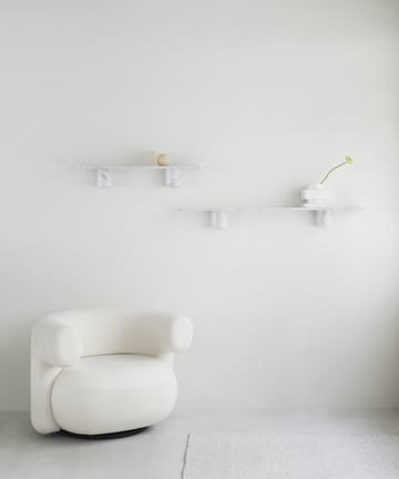 Półka Sten Shelf 80 cm - White marble - Normann Copenhagen