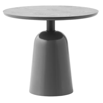 Stół regulowany Turn Ø55 cmØ55 cm - szary - Normann Copenhagen