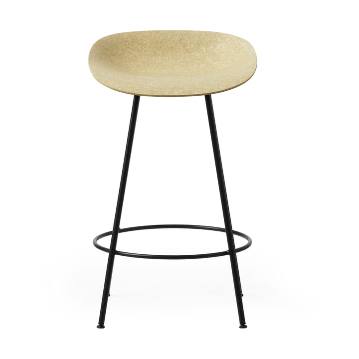 Stołek barowy Mat Barstool 65 cm, Hemp-Black Steel Normann Copenhagen