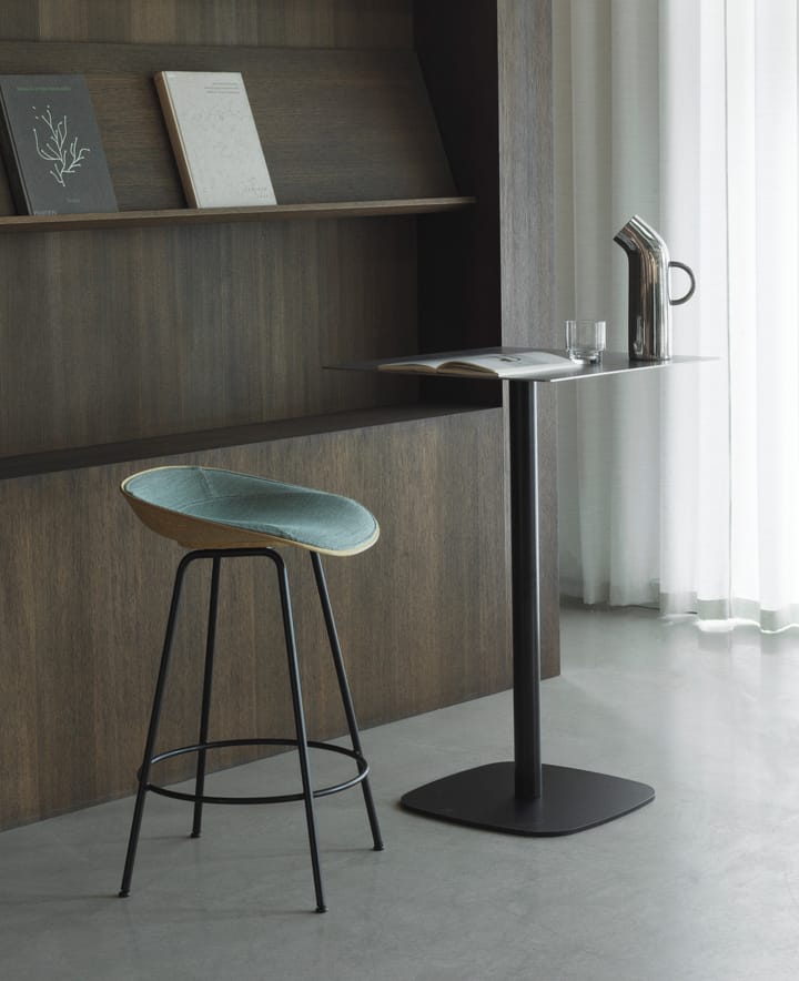 Stołek barowy Mat Barstool 65 cm, Hemp-cream steel Normann Copenhagen