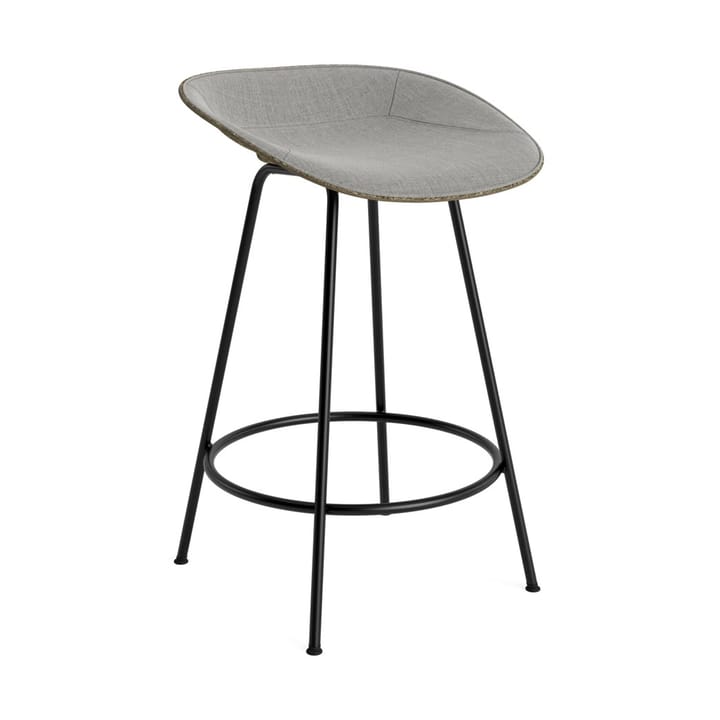 Stołek barowy Mat Barstool 65 cm - Seaweed-black steel - Normann Copenhagen