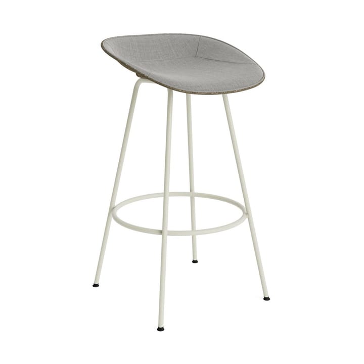 Stołek barowy Mat Barstool 75 cm - Seaweed-cream steel - Normann Copenhagen