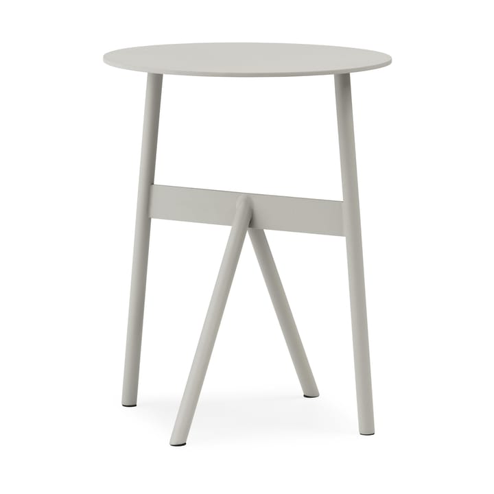 Stolik boczny Stock Table Ø37 cm H:46 cm - Ciepły szary - Normann Copenhagen