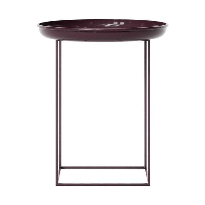 Stolik boczny Duke Small - Lacquered maroon - NORR11