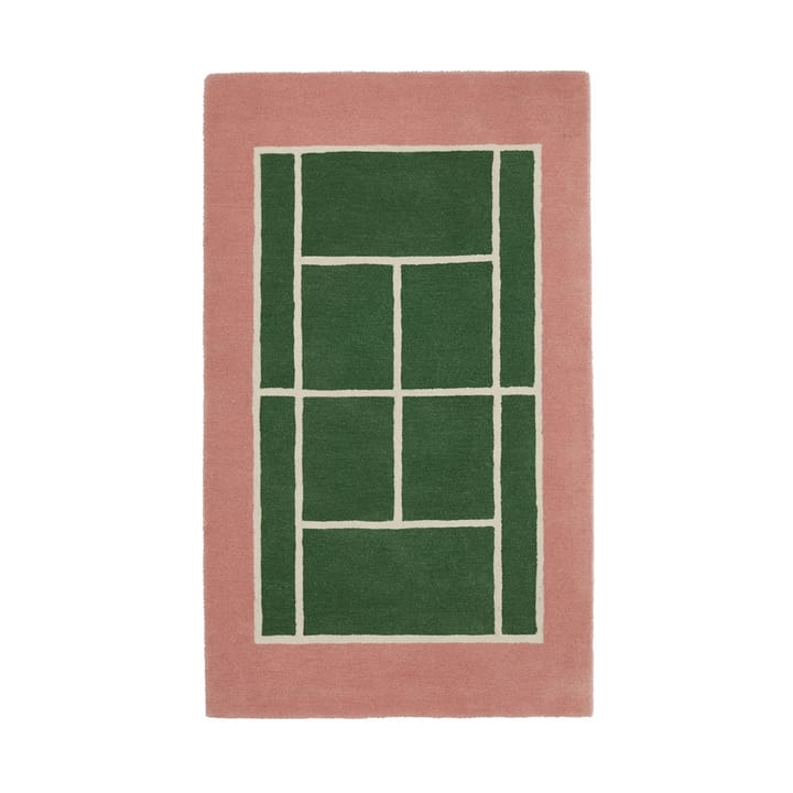 Dywan Tennis - Green-rose, 88x150 cm - OYOY