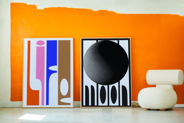 Plakat Moon - 50x70cm - Paper Collective