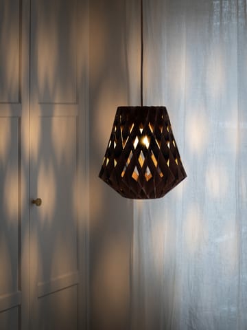 Lampa wisząca Pilke Signature Ø28 cm - Brązowy - Pilke