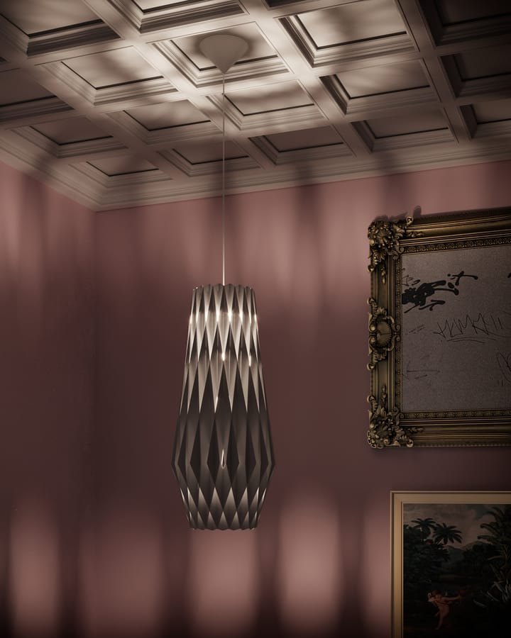 Lampa wisząca Pilke Signature 30/70 cm, Biały Pilke