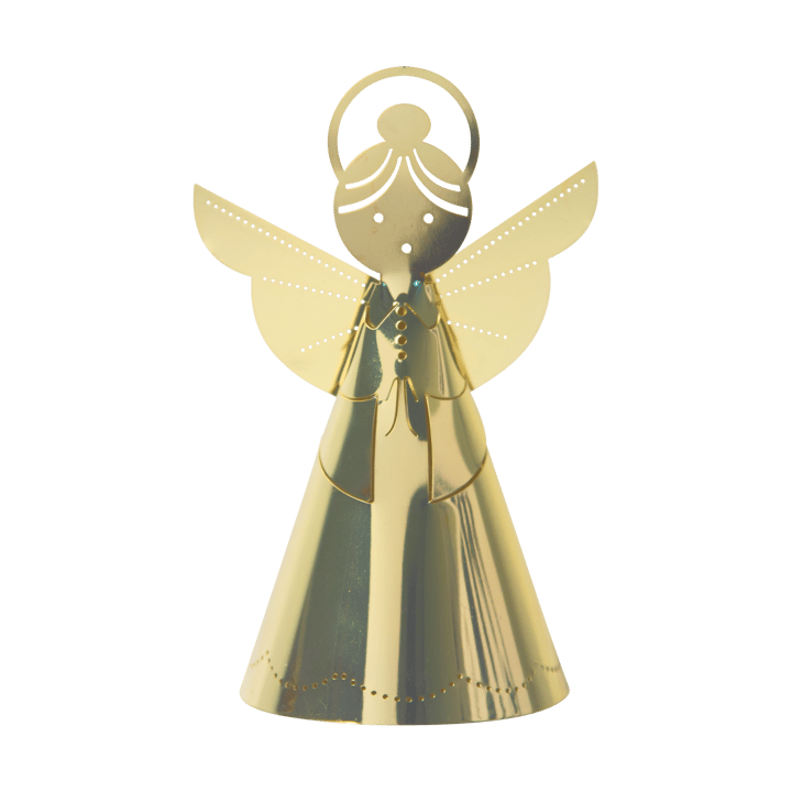 Dekoracja Singing Angel, złota  - 11 cm - Pluto Design