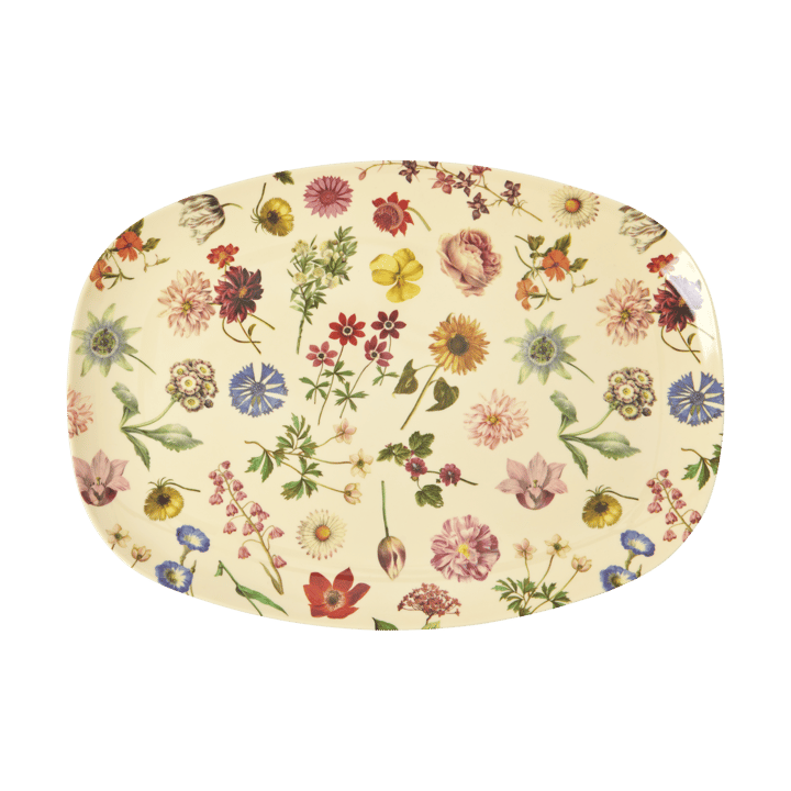 Rice talerz z melaminy  22x30 cm - Floras Dream - RICE