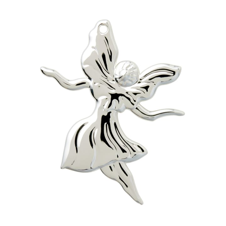 Zawieszka świąteczna Dancing Angel 7 cm - Posrebrzana - Rosendahl