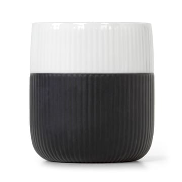 Kubek Fluted Contrast - Jet - Royal Copenhagen