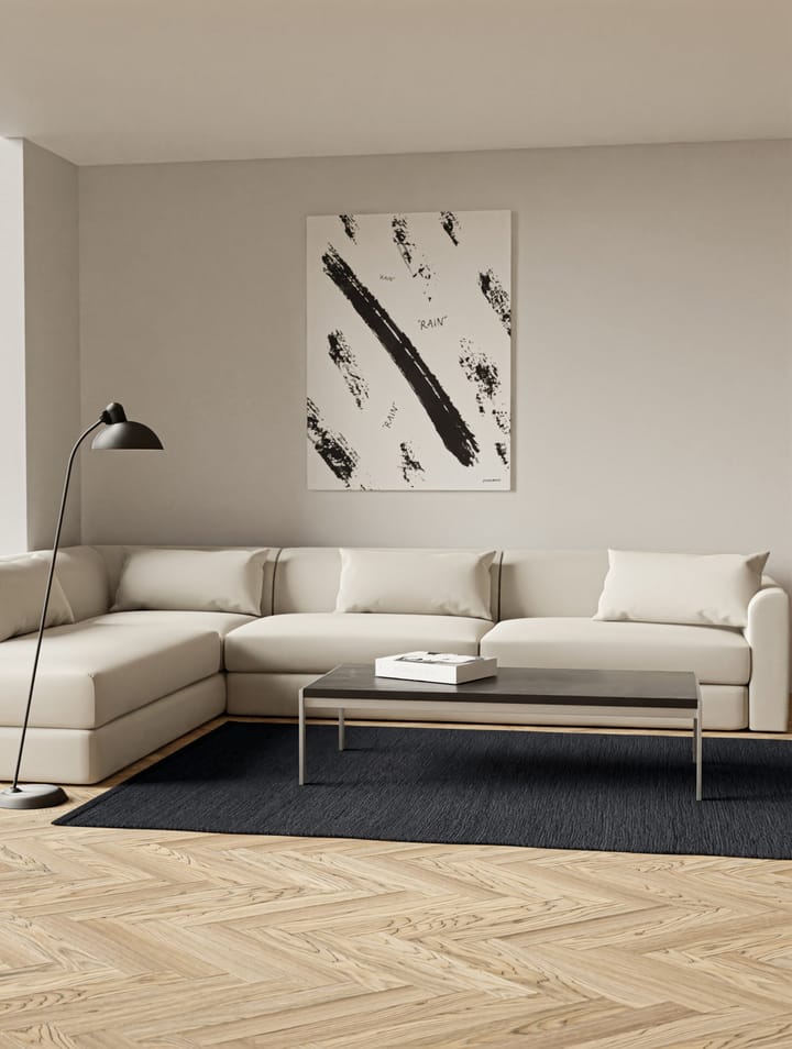 Dywan Cotton 140x200 cm, Charcoal Rug Solid