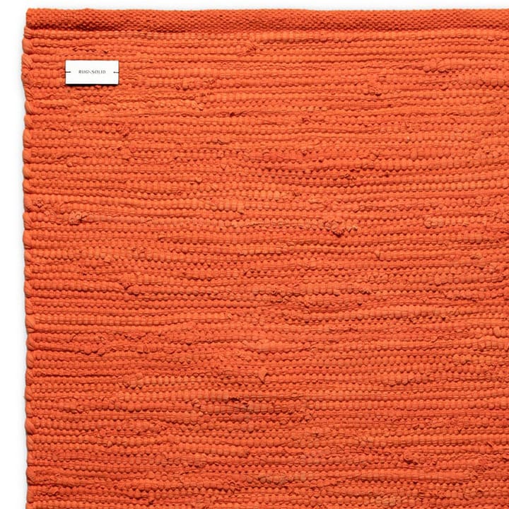 Dywan Cotton 140x200 cm, Solar orange (orange) Rug Solid