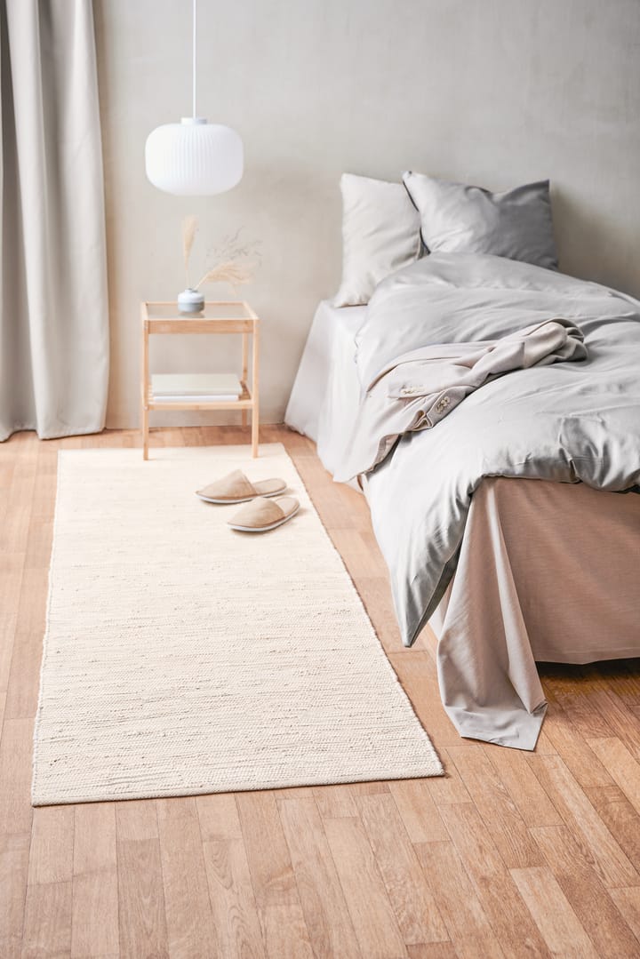 Dywan Cotton 65x135 cm - desert white (biały) - Rug Solid