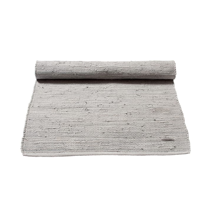 Dywan Cotton 75x200 cm - light grey (jasnoszary) - Rug Solid