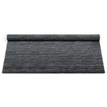 Dywan Leather 140x200 cm - dark grey (ciemnoszary) - Rug Solid