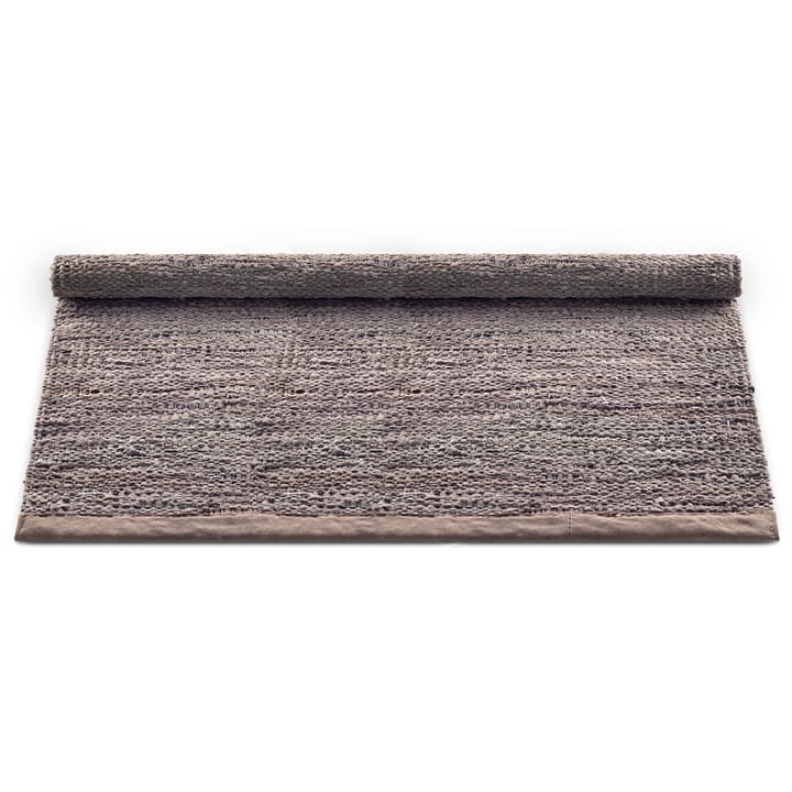 Dywan Leather 140x200 cm - Drewno (brązowe) - Rug Solid