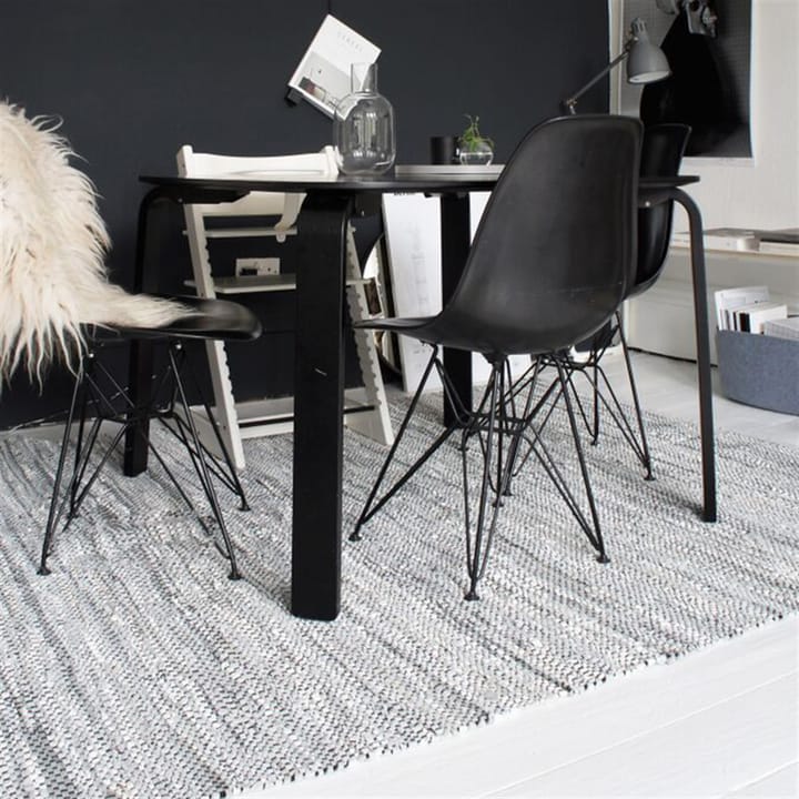 Dywan Leather 140x200 cm, light grey (jasnoszary) Rug Solid