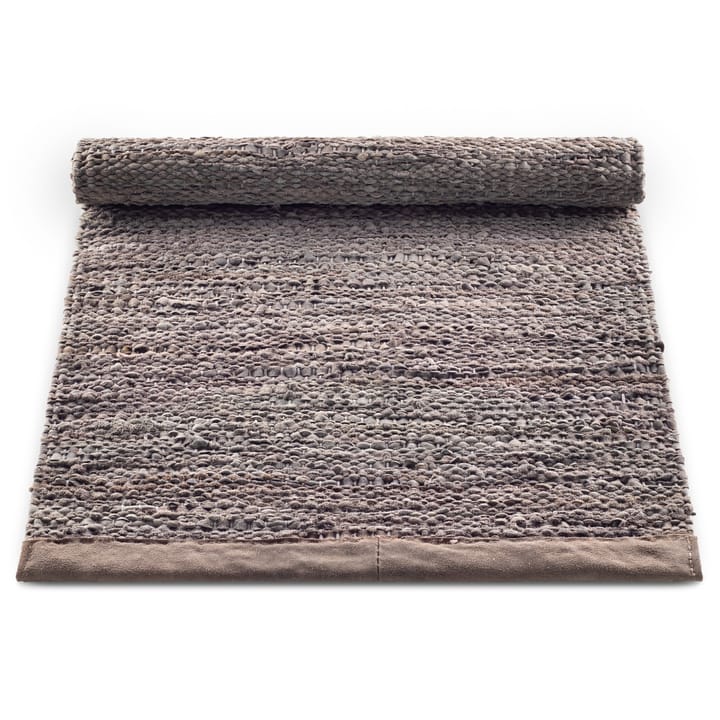 Dywan Leather 75x200 cm, Drewno (brązowe) Rug Solid