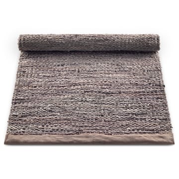 Dywan Leather 75x300 cm - Drewno (brązowe) - Rug Solid