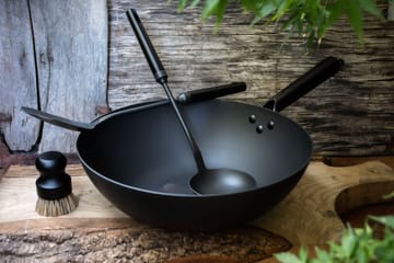 Zestaw wok Satake ze stali węglowej - 57 cm - Satake