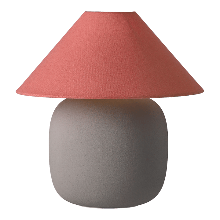 Lampa stołowa Boulder 29 cm grey-peach Scandi Living