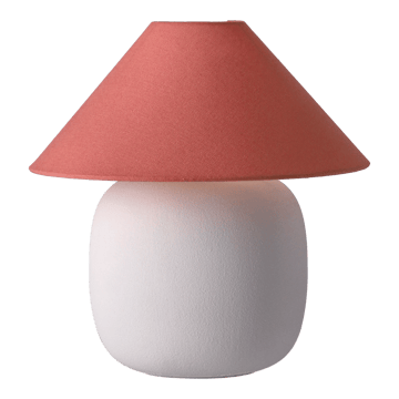 Lampa stołowa Boulder 29 cm white-peach - undefined - Scandi Living