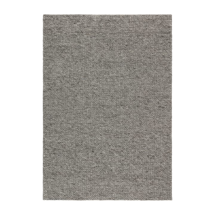 Pleciony dywan wełniany naturalny szary - 200x300 mm - Scandi Living